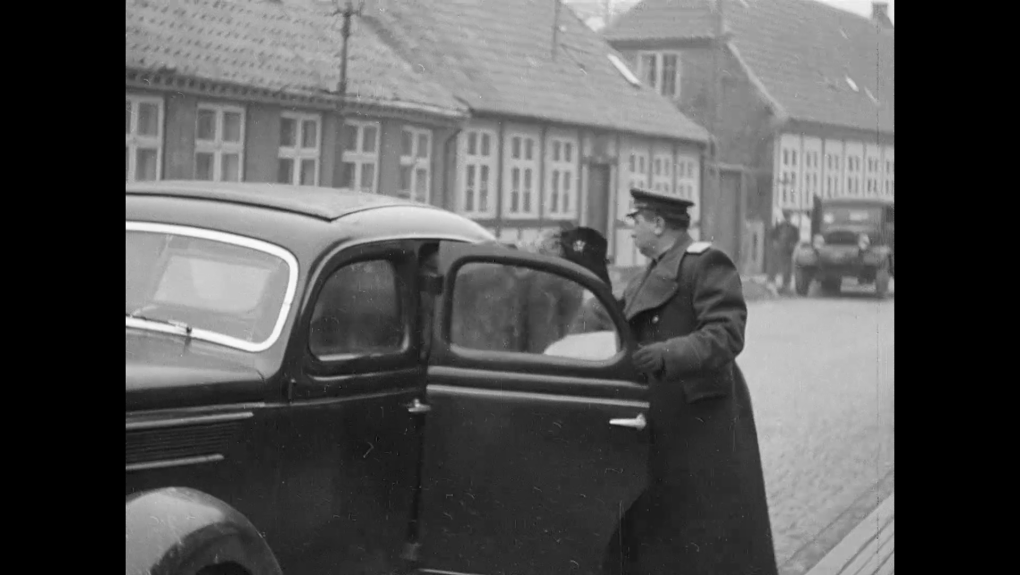 Sovjetisk general til møde hos amtmanden i Rønne