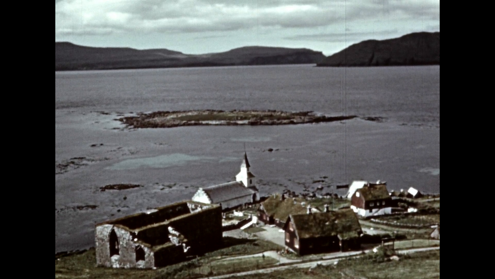 Domkirkeruinen i Kirkebø