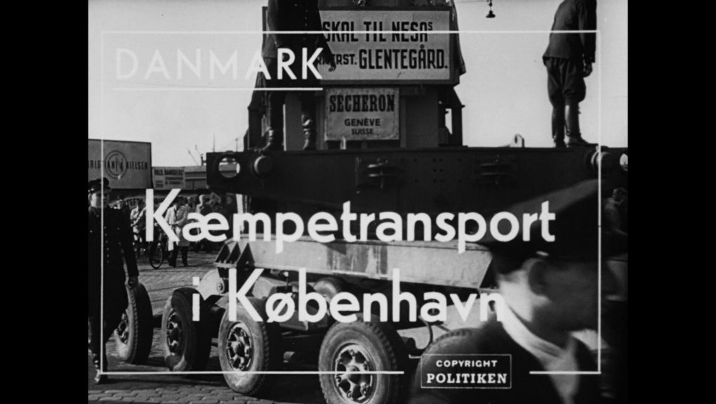 Kæmpetransport i København