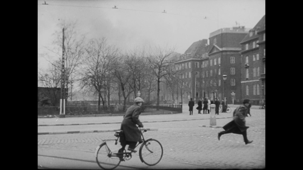 Bombningen af Den franske Skole - med speak