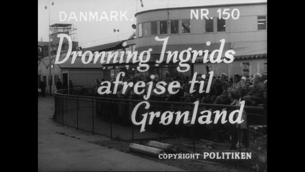 Dronning Ingrids afrejse til Grønland