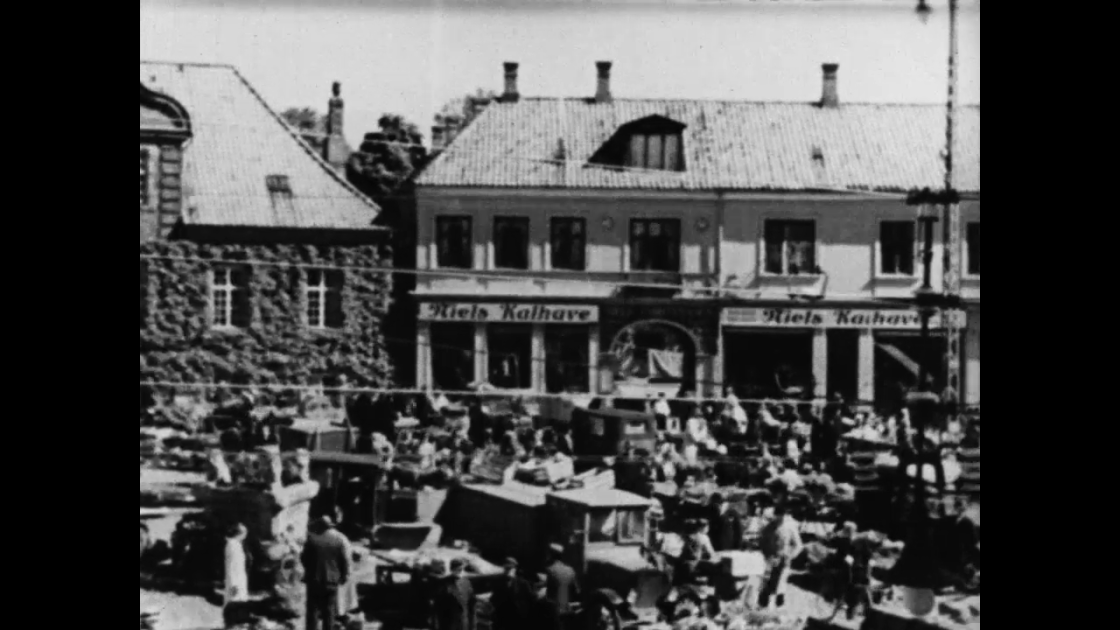 Markedsdag i Danmark på Film